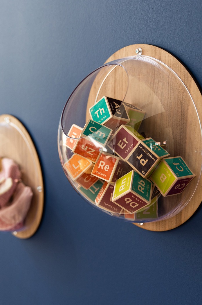 Living și dormitor Koziol Organizator de perete 7021535 maro