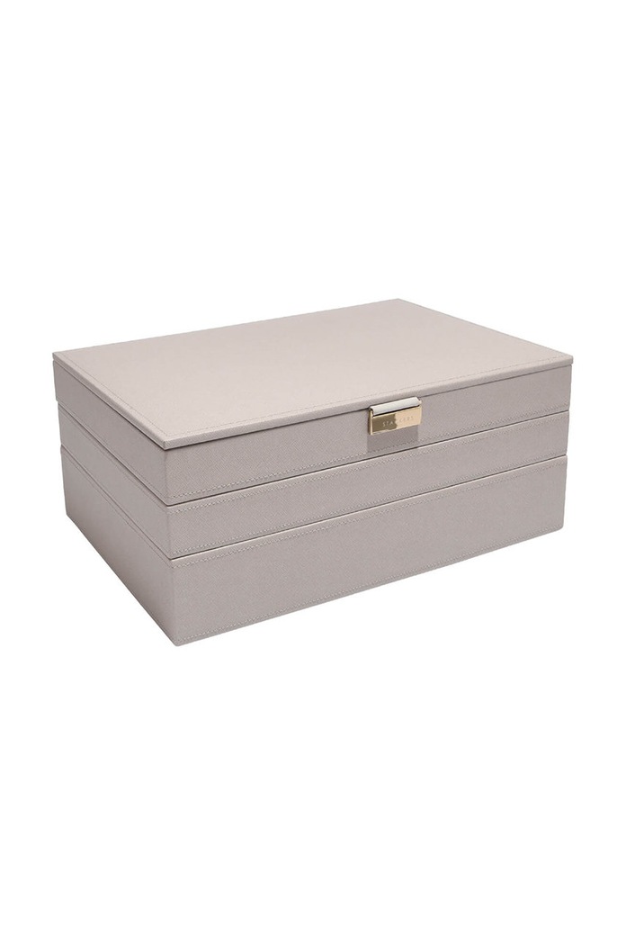 Organizér na šperky Stackers šedá 73793