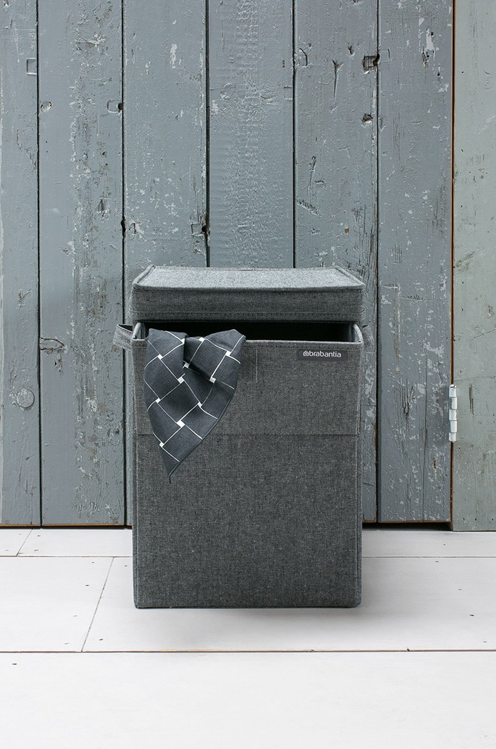 Brabantia cesto della biancheria 35 L nero 120442
