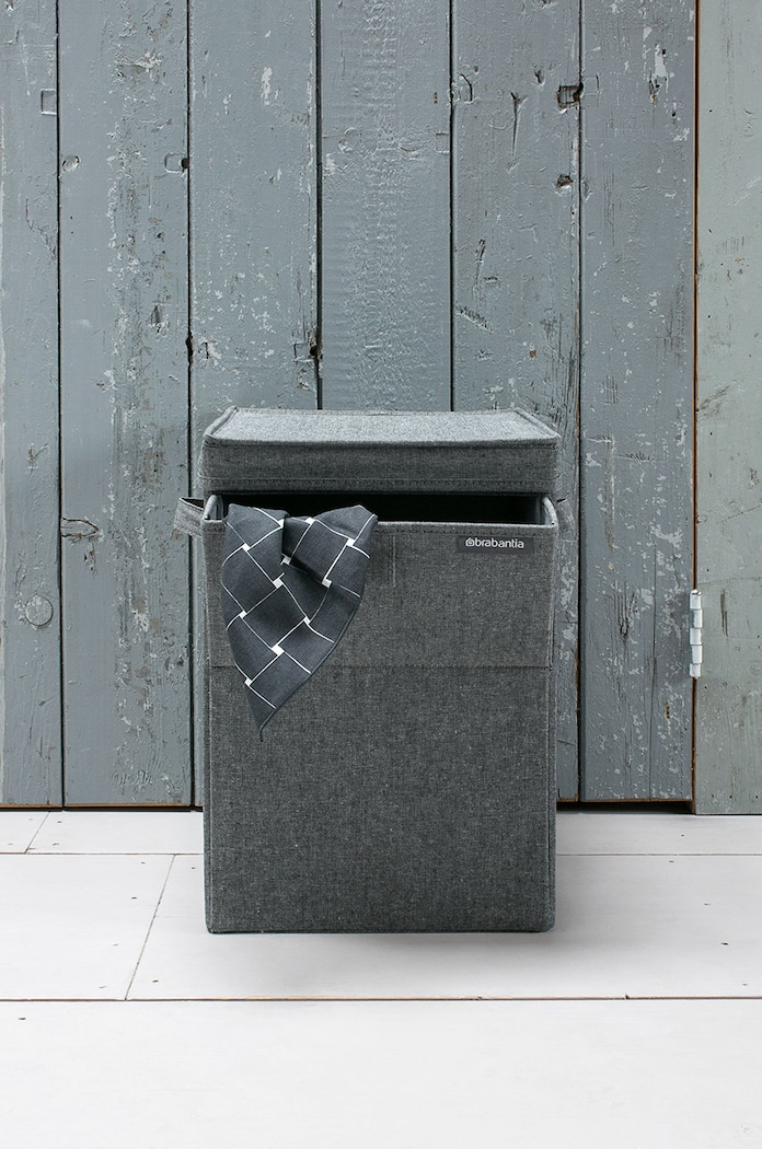 Brabantia cesto della biancheria 35 L nero 120442