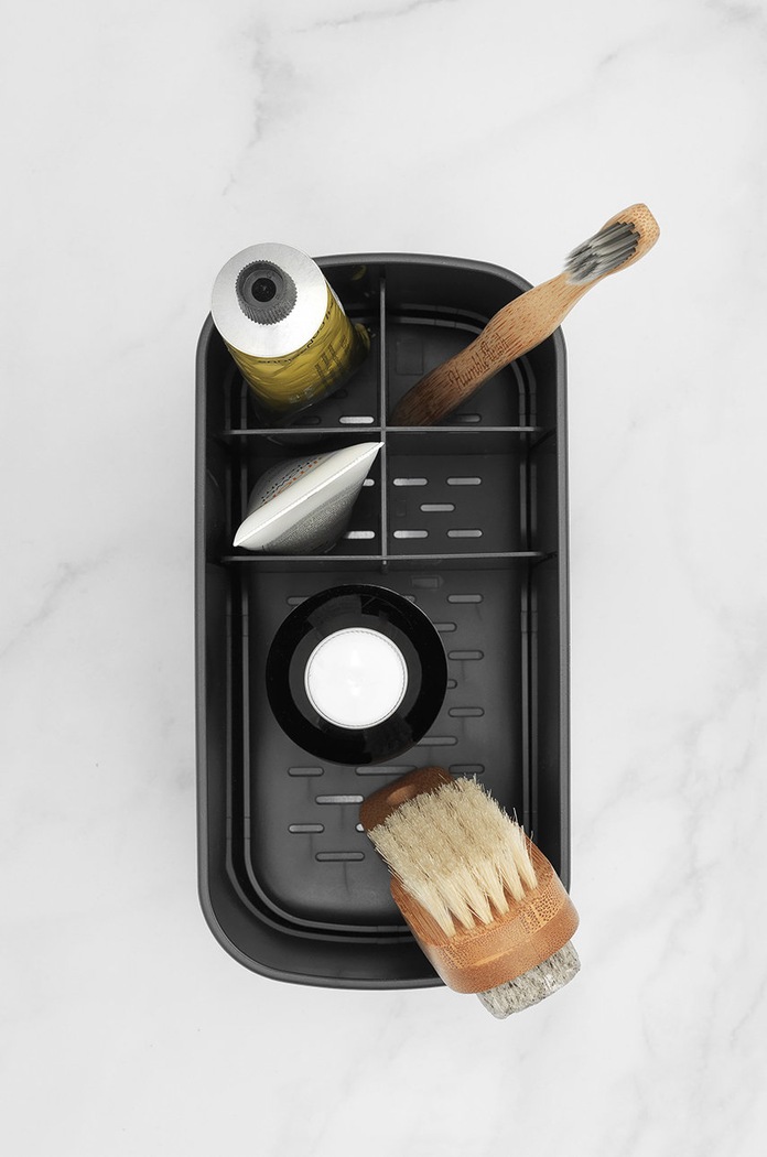 Brabantia Органайзер за баня 280085 сив