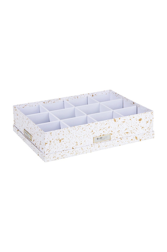 Obývacia izba a spálňa Bigso Box of Sweden Úložný box Jakob 634187762 žltá