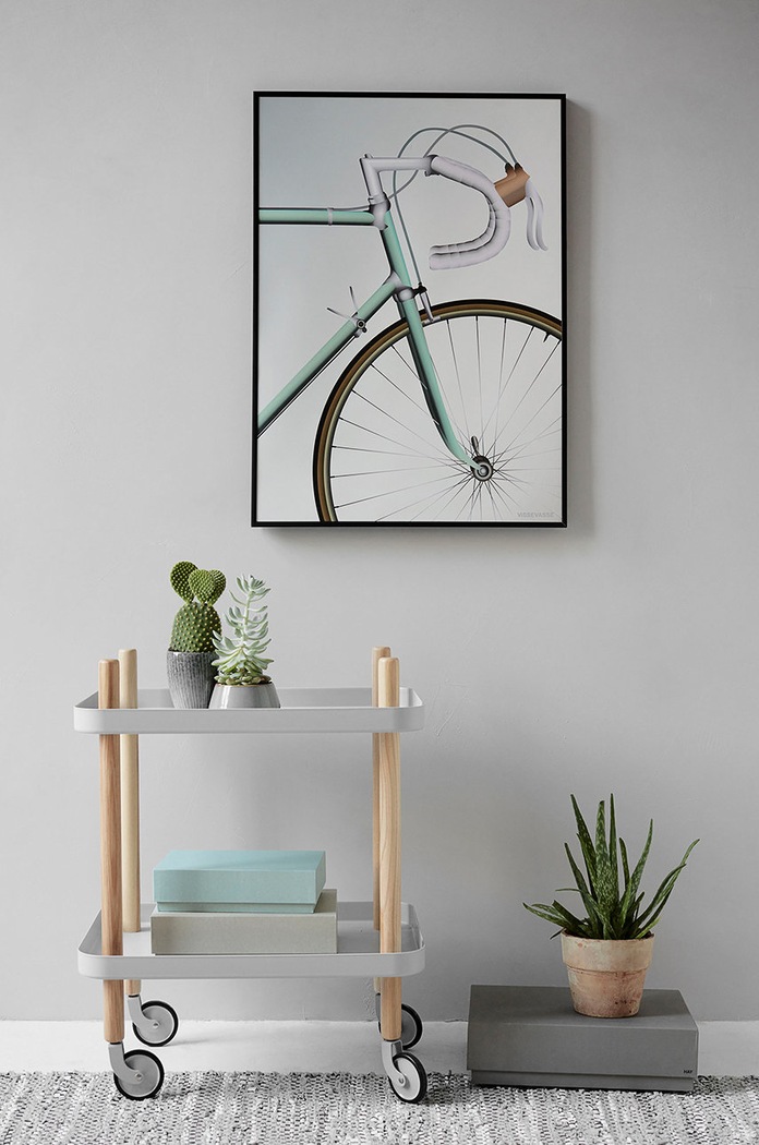 Vissevasse Plakat Racing Bicycle 30x40 cm F.2015.002.M šarena AA00