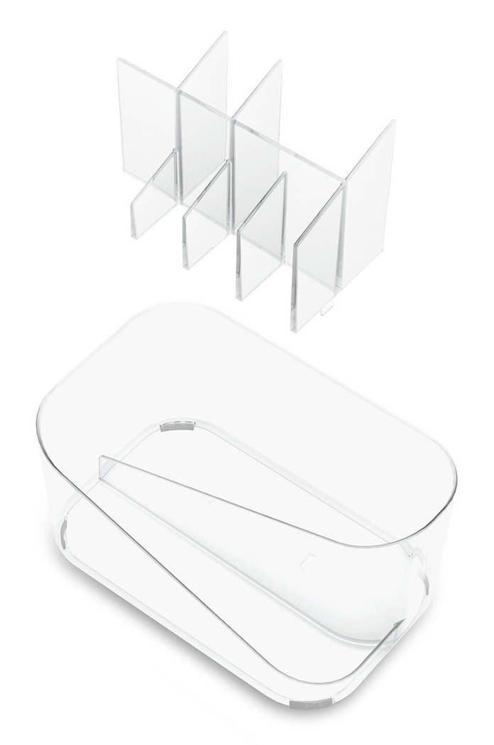 Umbra organizer na kosmetyki Glam 1016977.165 transparentny