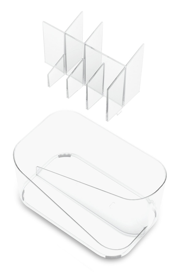 Umbra organizer na kosmetyki Glam 1016977.165 transparentny