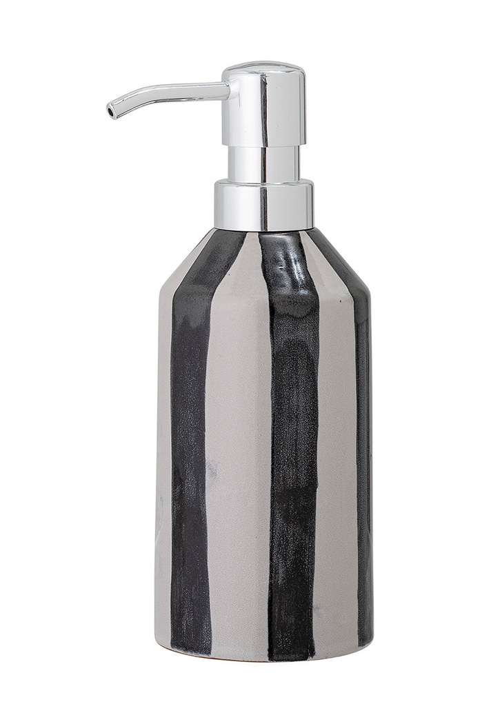 Bloomingville Dozownik do mydła Serina 400 ml czarny 82052753