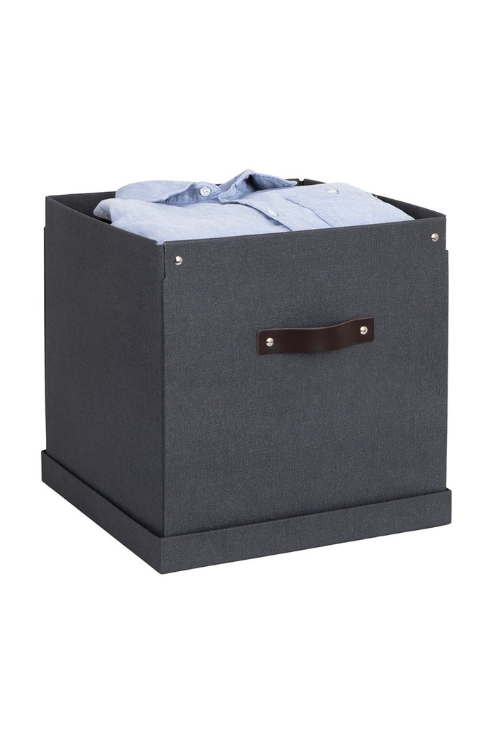 Bigso Box of Sweden cutie de depozitare Logan negru 9901C6849LEA648