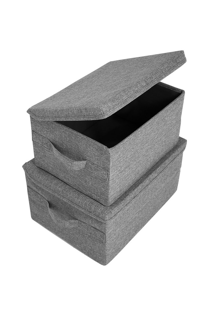 Bigso Box of Sweden cutie de depozitare Box Storage gri 6936S0101