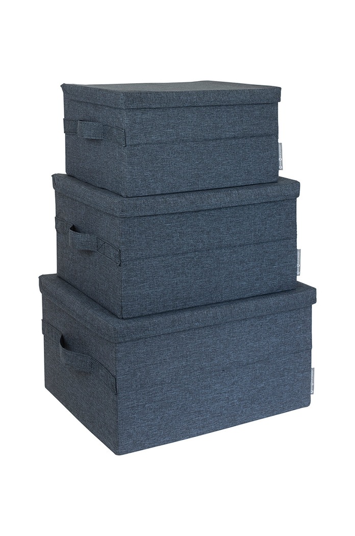 Living și dormitor Bigso Box of Sweden cutie de depozitare Box Storage 6937S0301 albastru