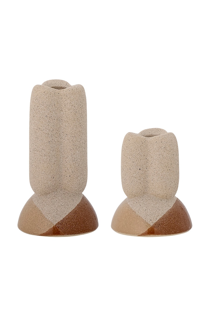 Sada svícnů Bloomingville (2-pack) hnědá 82055036