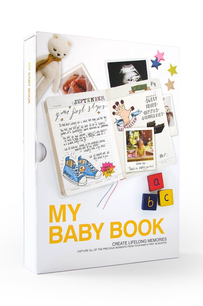 Deník Luckies of London My Baby Book SK.MYBABY1 vícebarevná AA00