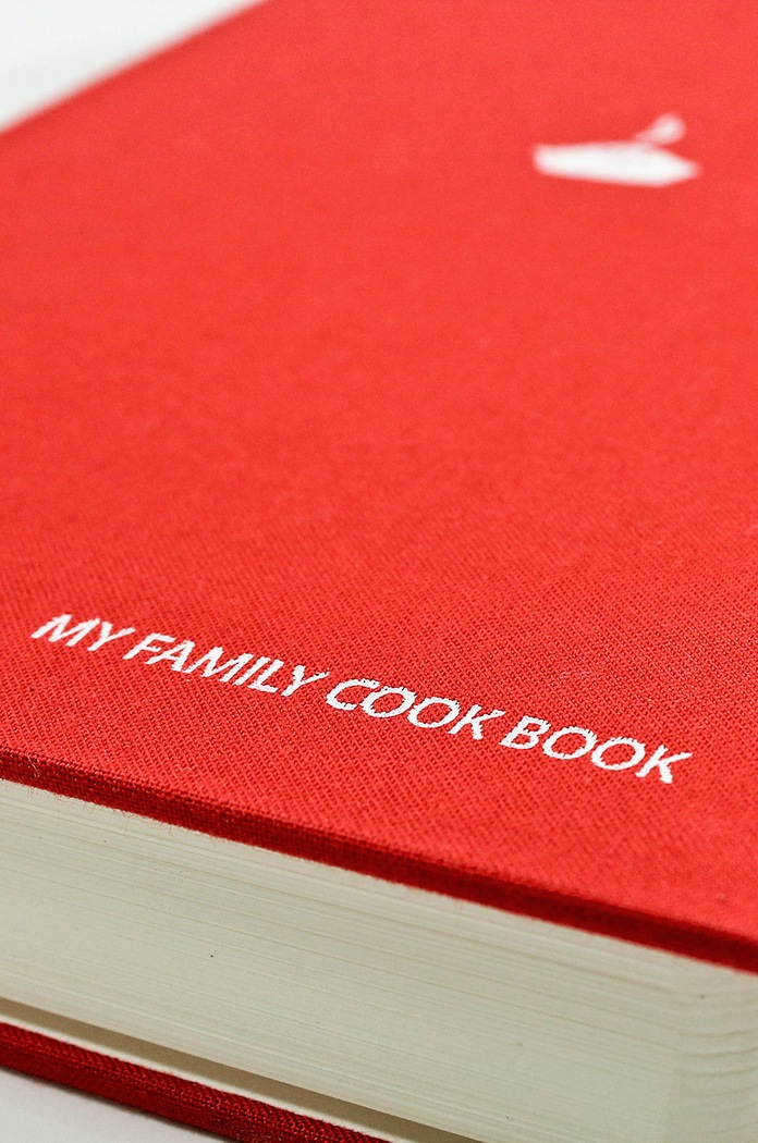 Luckies of London dziennik przepisów kucharskich Familly Cook Book SK.MYRECIPES1 multicolor