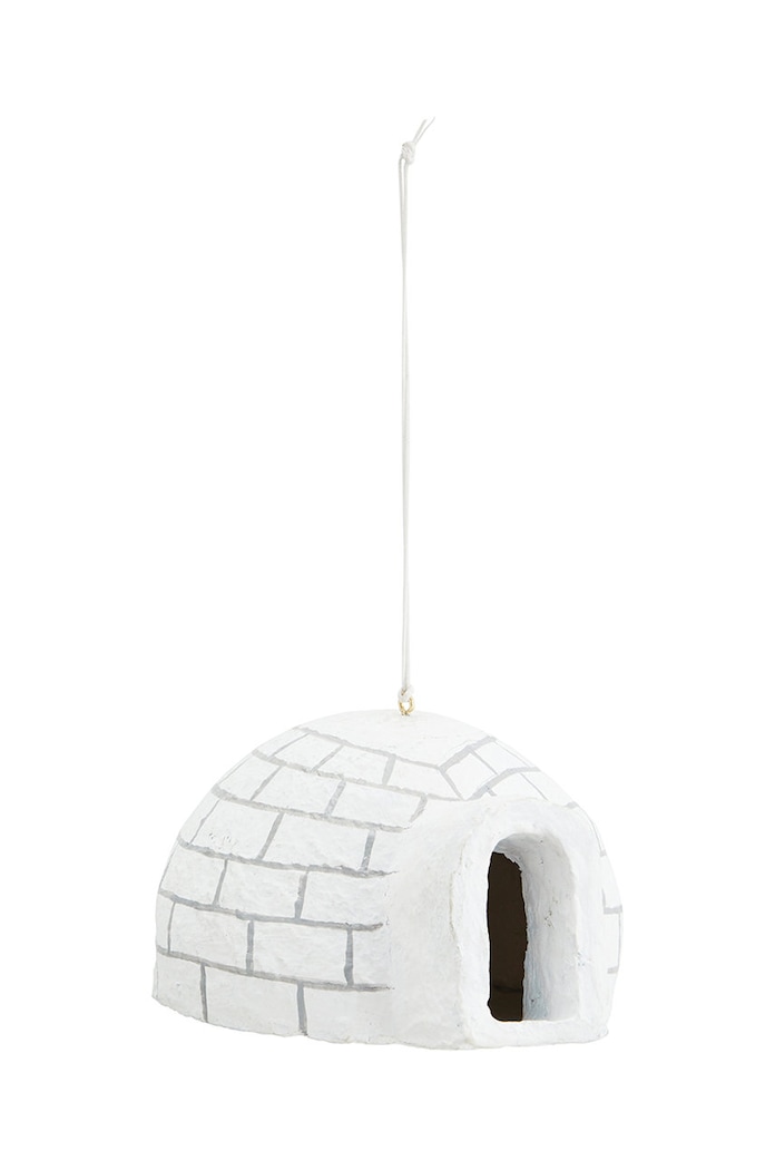 Madam Stoltz decorație (2-pack) alb MS2011.3