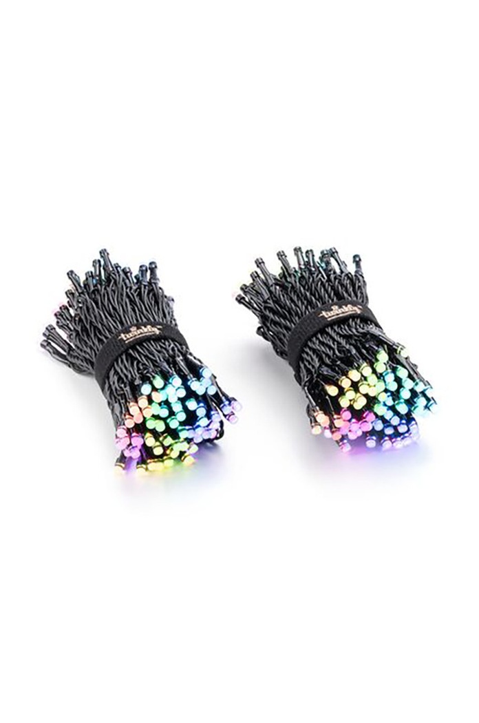 Twinkly inteligentné osvetlenie vianočného stromčeka 400 LED RGB+W 32mb TWS400SPP.BEU čierna AA00