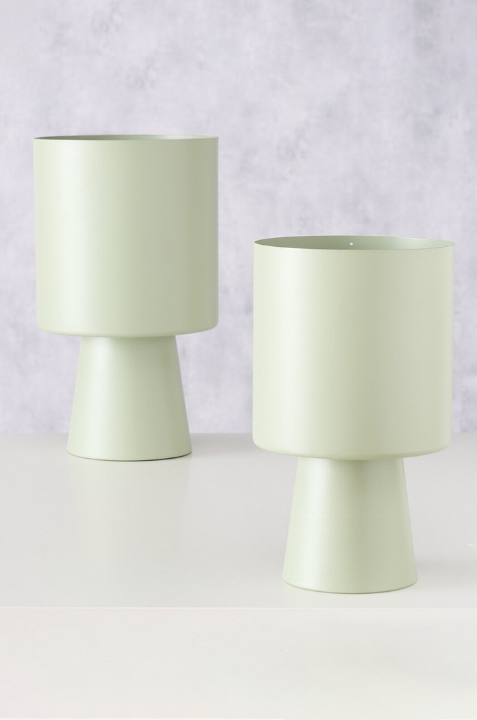 Obývací pokoj a ložnice Sada obalů na květináče Boltze Lenka 22 x 38 / 18 x 30 cm 2-pack 9715229 vícebarevná