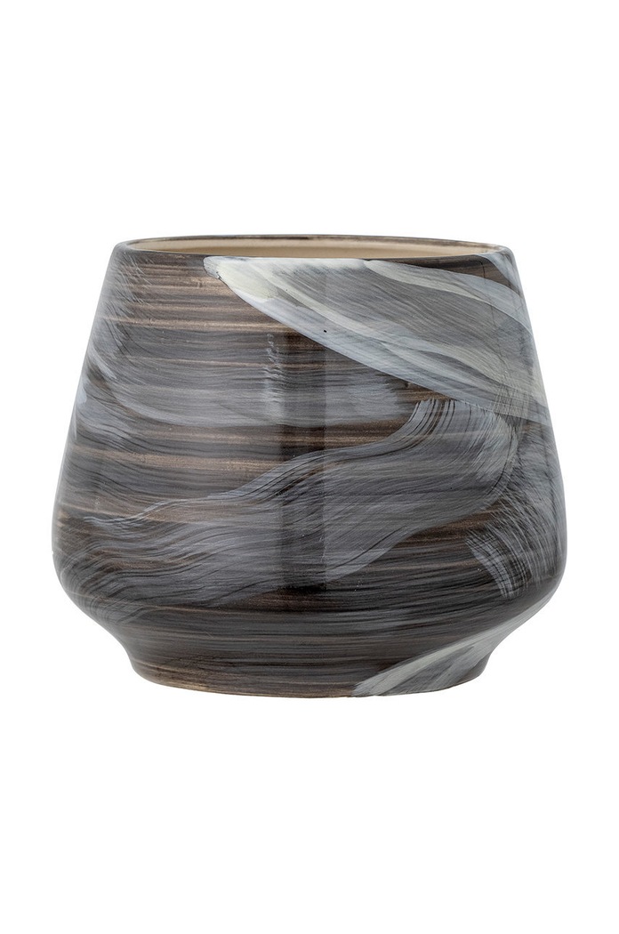 Obal na květináč Bloomingville 18,5 x 15 cm hnědá 82057545