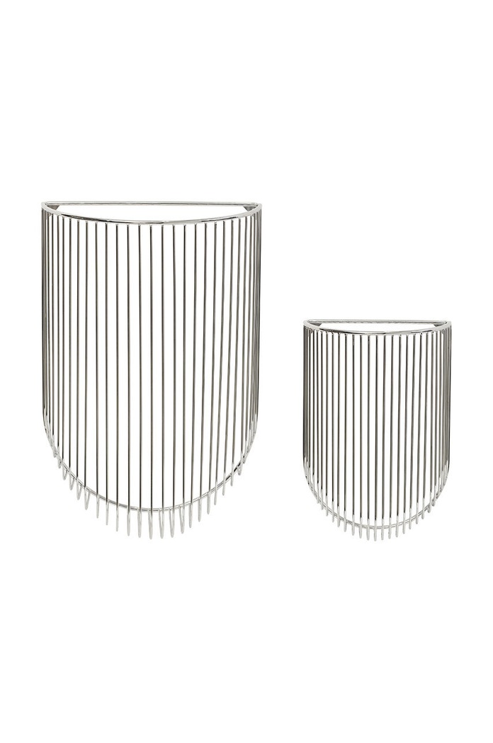 Sada úložných košů Hübsch 2-pack béžová 941102
