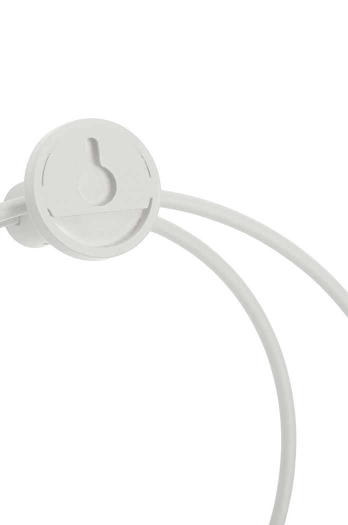 Hübsch wieszak ścienny Loop 990944 szary AA00