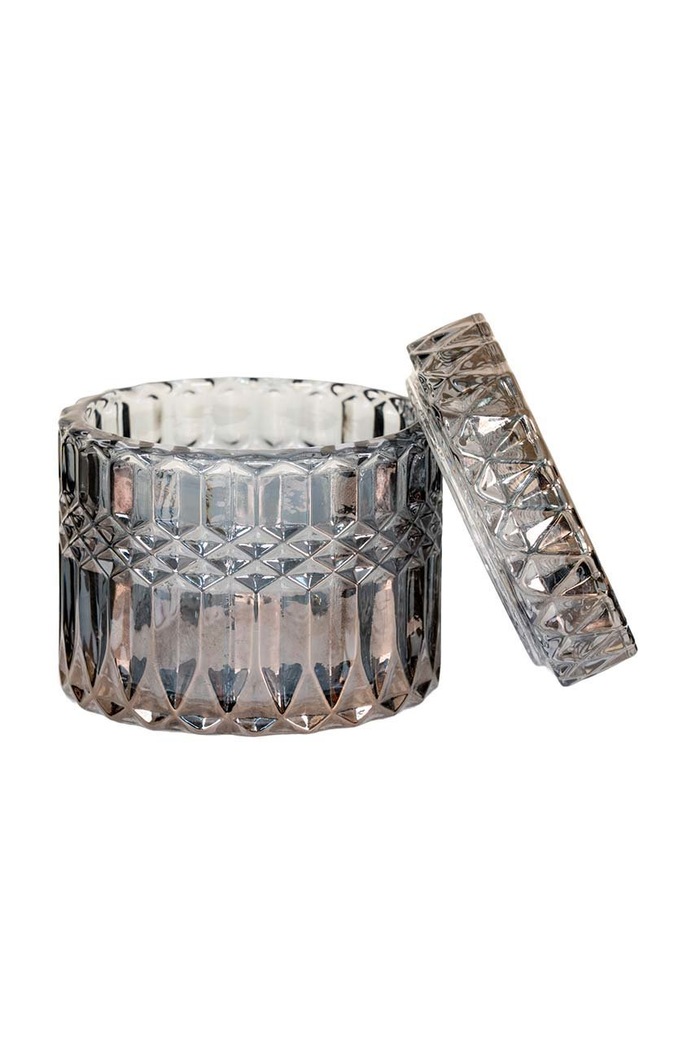 Sada skladovacích nádob s vekom House Nordic Jars In Smoked Glas 2-pak 4442050 viacfarebná AA00