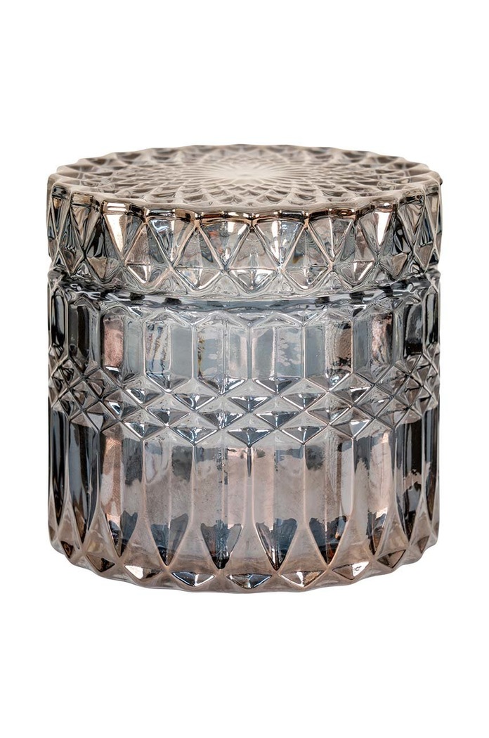 Kuchyňa a bar Sada skladovacích nádob s vekom House Nordic Jars In Smoked Glas 2-pak 4442050 viacfarebná