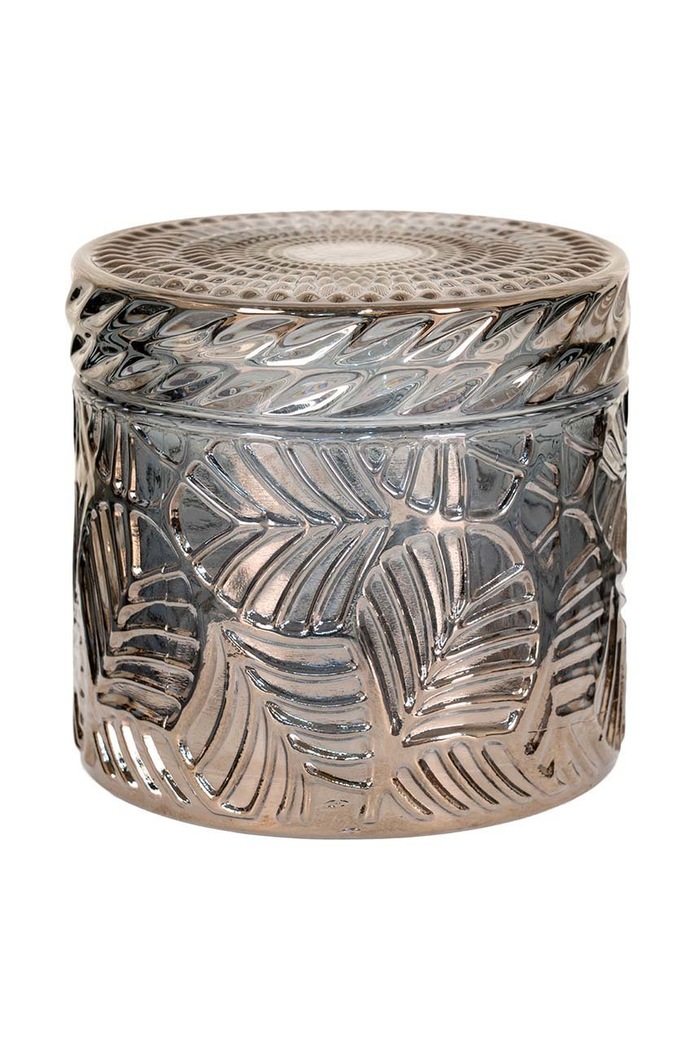 Sada skladovacích nádob s vekom House Nordic Jars In Smoked Glas 2-pak 4442050 viacfarebná