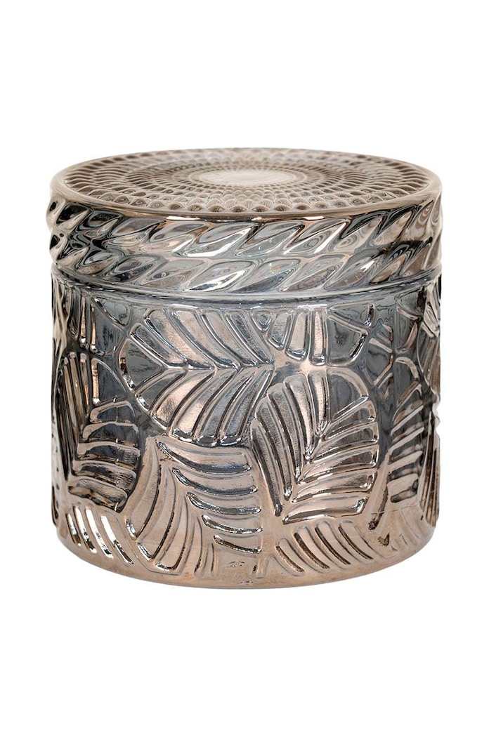 Sada skladovacích nádob s vekom House Nordic Jars In Smoked Glas 2-pak 4442050 viacfarebná