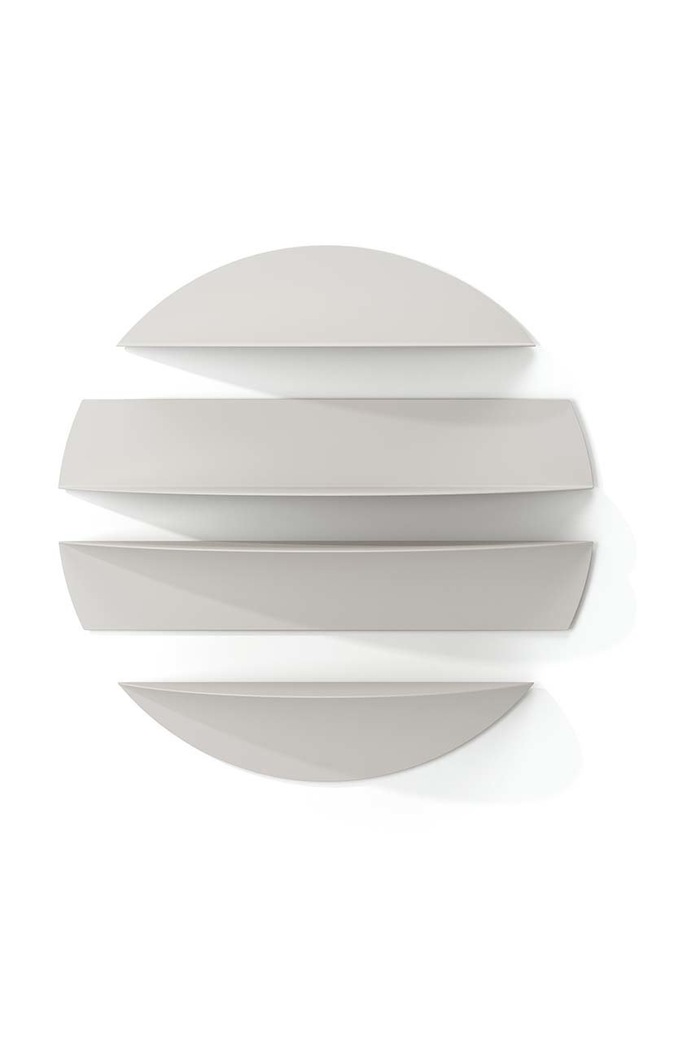 Sada nástěnných polic Umbra 4-pack šedá 1018194.1041
