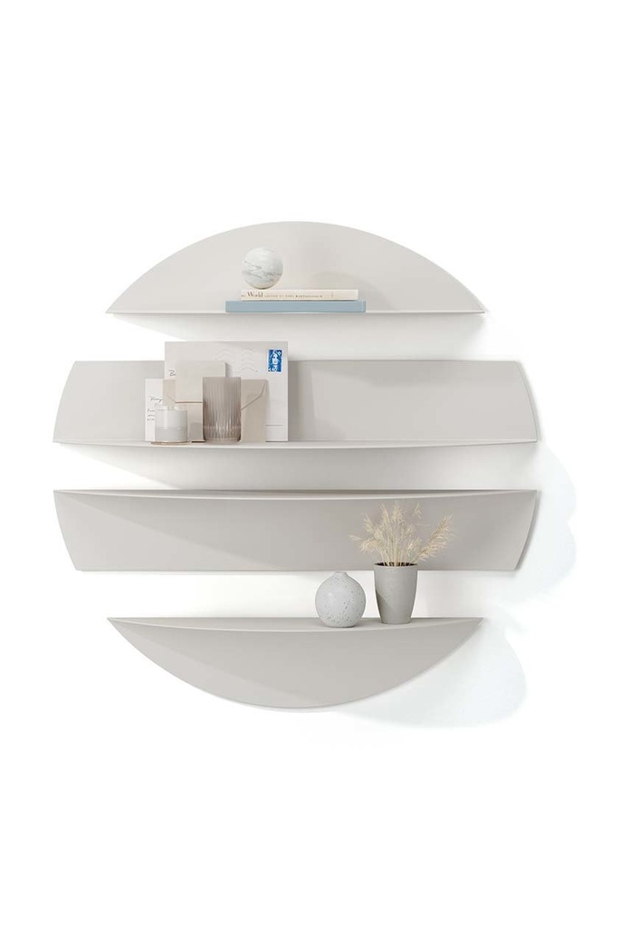 Sada nástěnných polic Umbra 4-pack 1018194.1041 šedá AA00