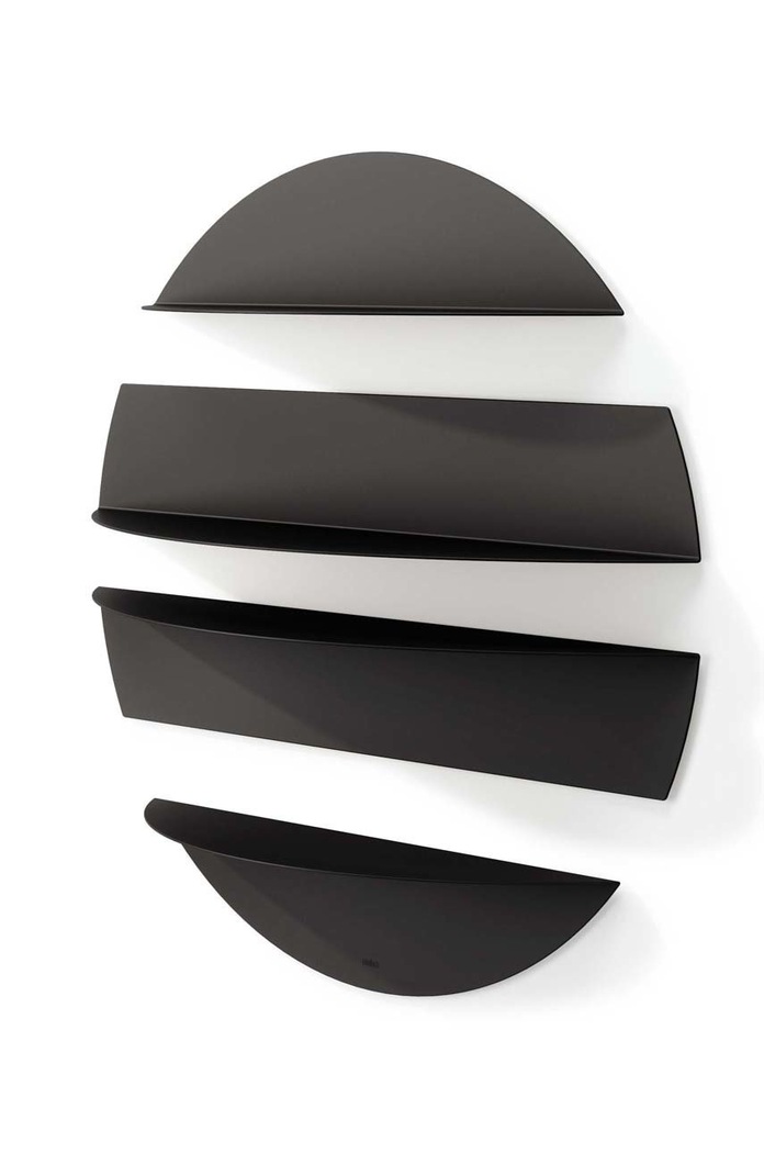 Umbra set rafturi de perete 4-pack negru 1018194.040