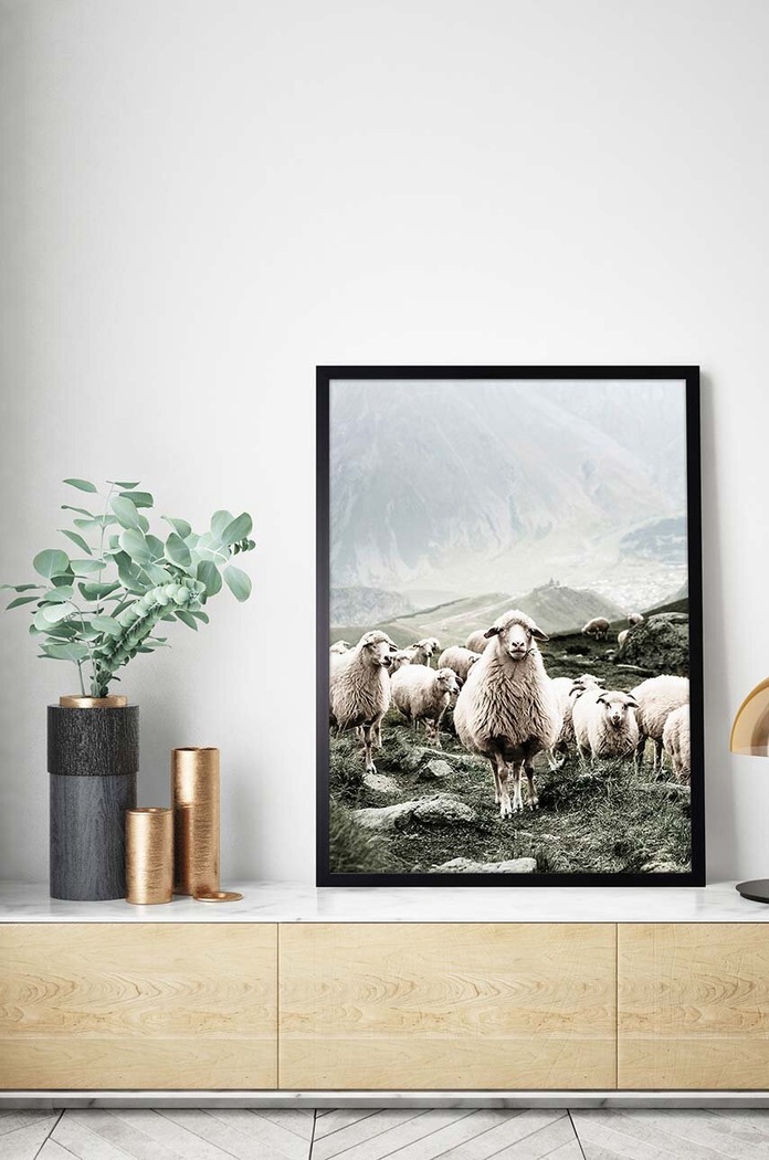 Reprodukce na zarámovaném papíře 50x70 cm 1541201.6067 vícebarevná AA00