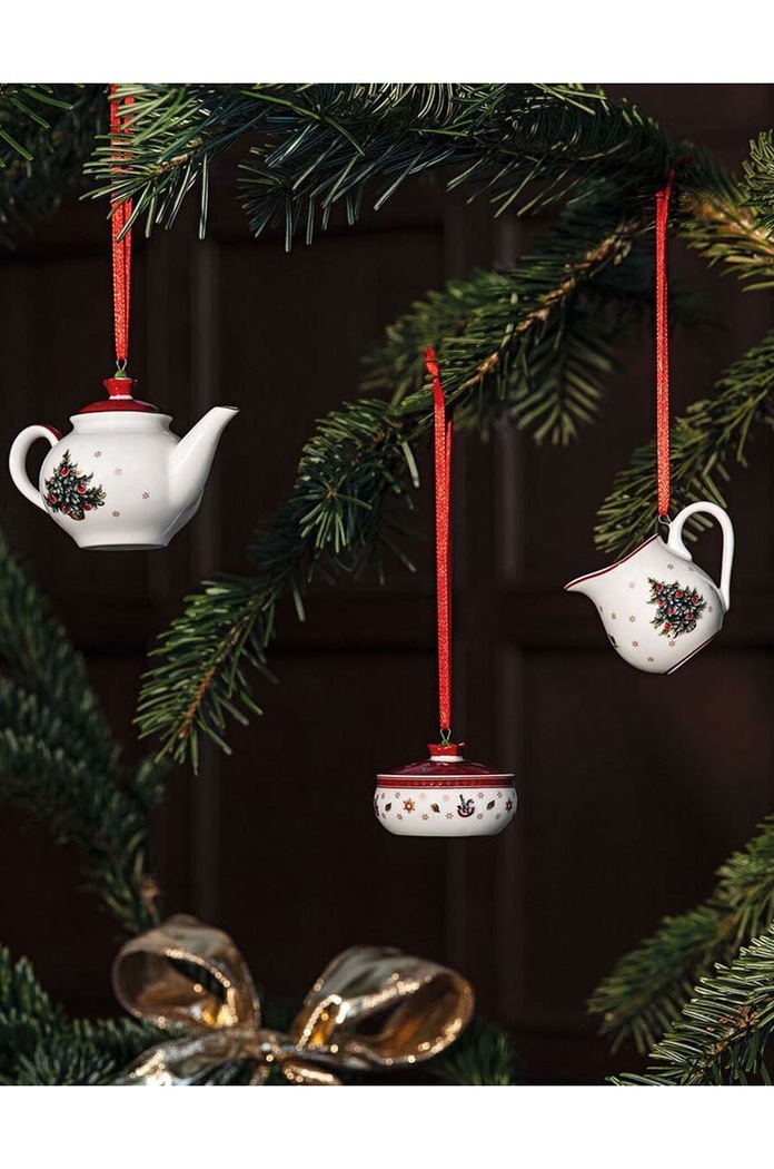 Комплект коледна украса Villeroy & Boch Toy‘s Delight (3 броя) 1486596668 многоцветен AA00