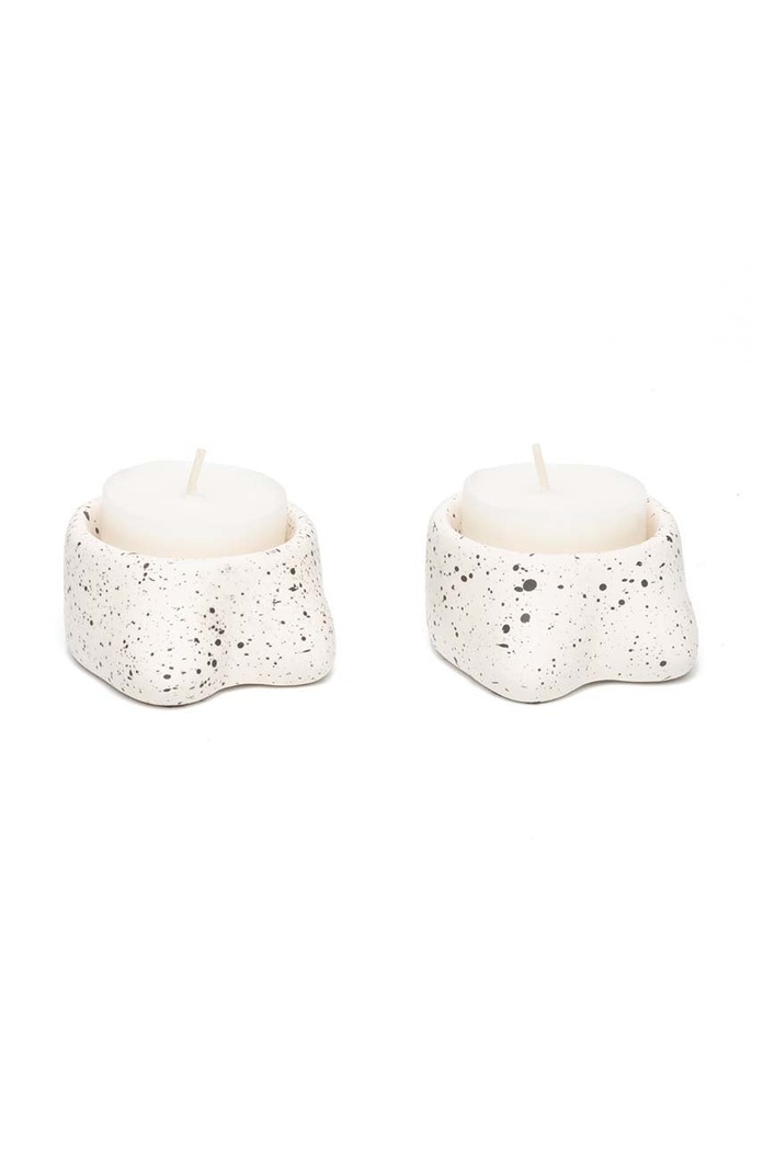 Ukrasni svijećnjak Helio Ferretti 2-pack 121946 bijela AA00