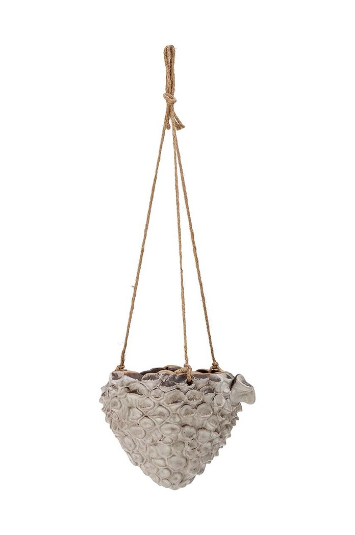 Závesný kvetináč Bloomingville Alaz 19,5 x 50 x 13,5 cm 82057663 hnedá AA00