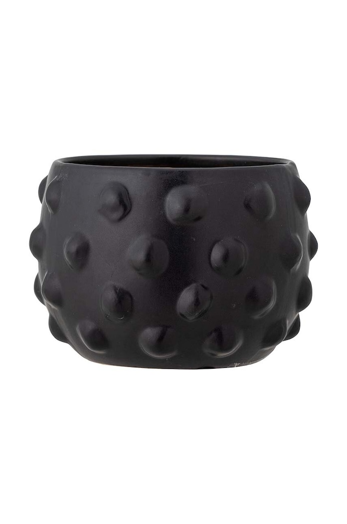 Kvetináč Bloomingville Parvin Deco 16,5 x 11 cm čierna 82057692