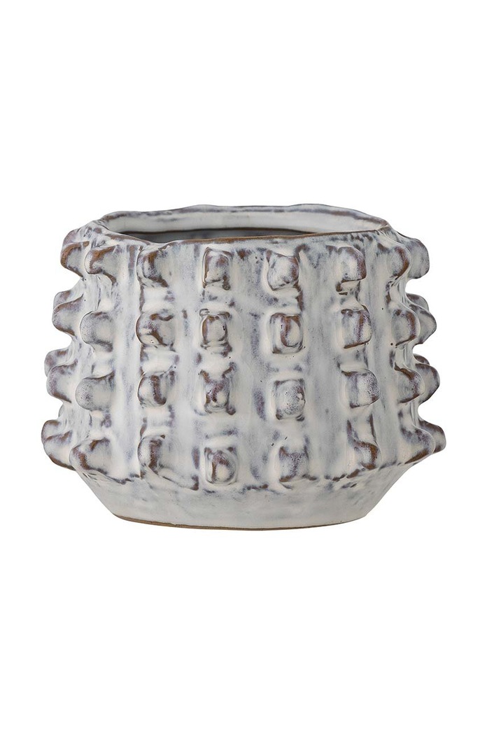 Kvetináč Bloomingville Brena 11,5 x 8,5 cm biela 82057684