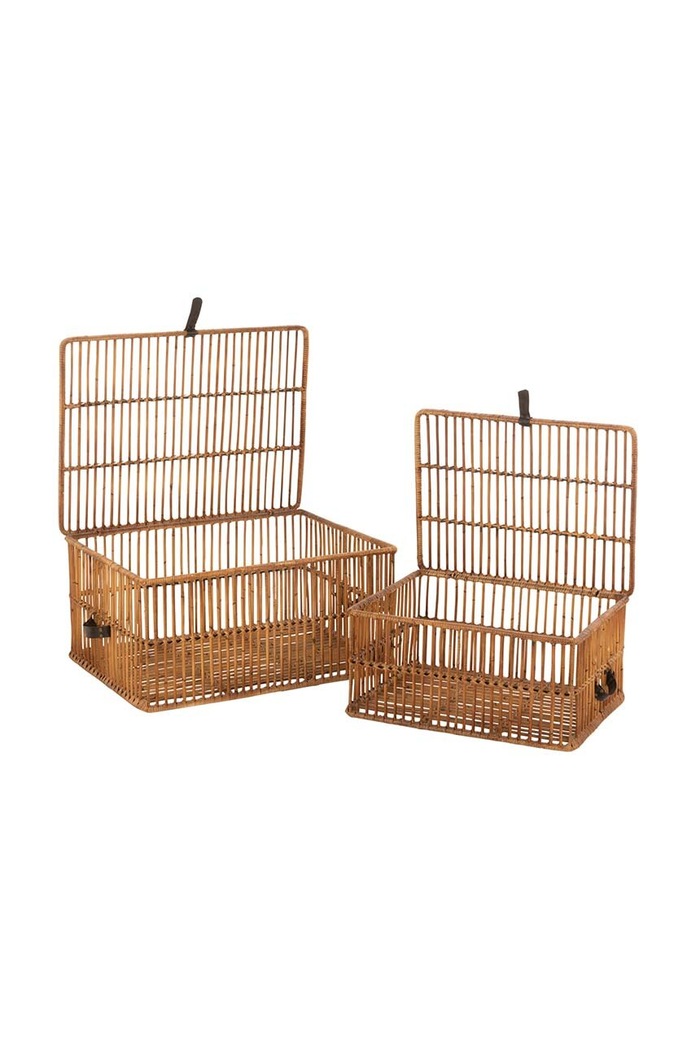 J-Line set de coșuri de depozitare 2-pack 15789 multicolor AA00