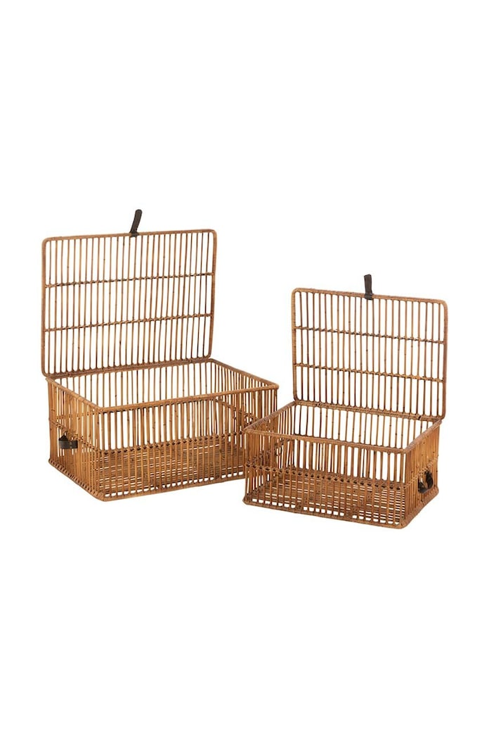 J-Line set de coșuri de depozitare 2-pack 15789 multicolor AA00