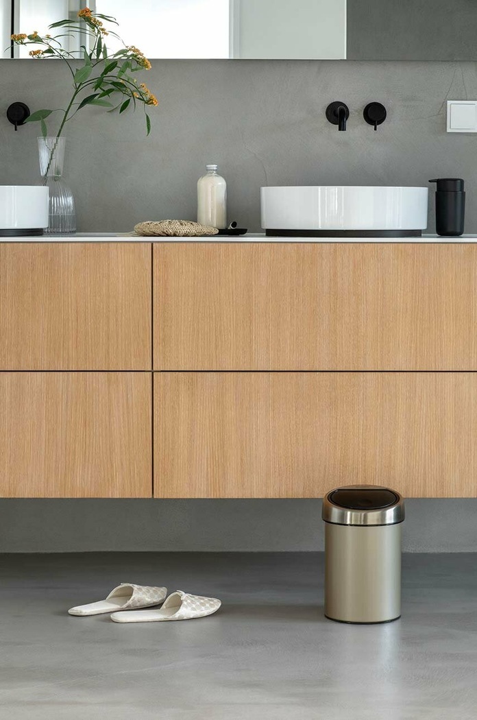 Brabantia coș de gunoi Touch Bin, 3 L 304668