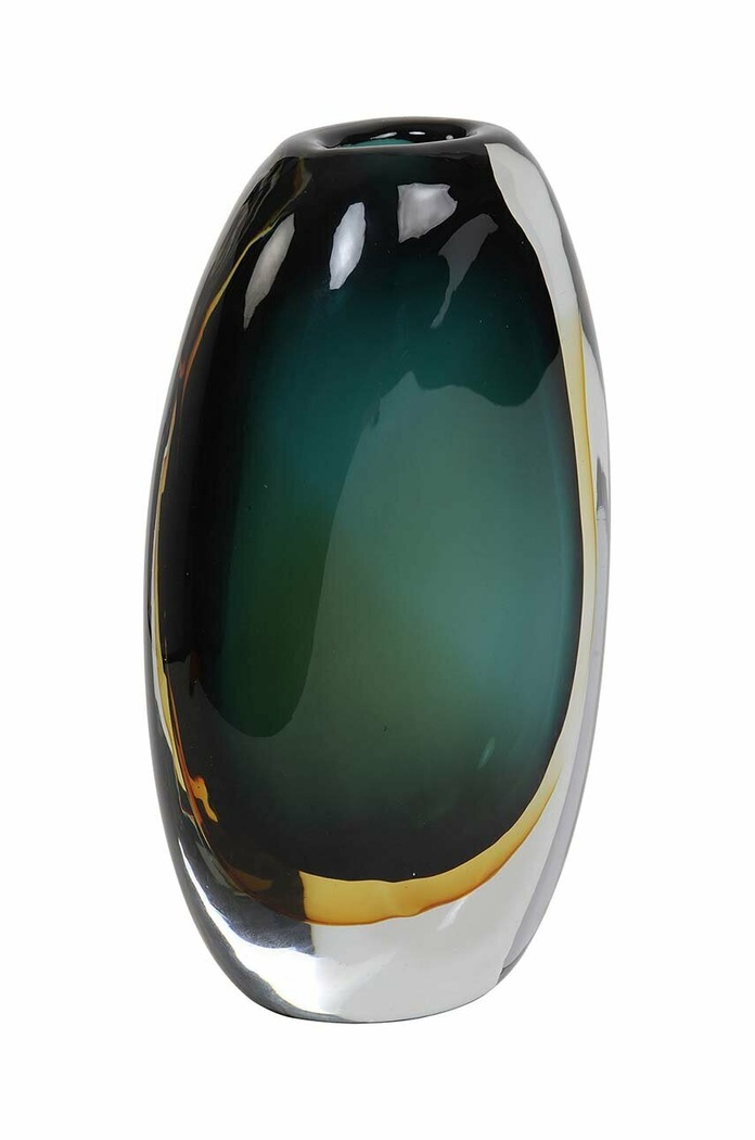 Dekoratívna váza Light & Living 5809892 tyrkysová AA00