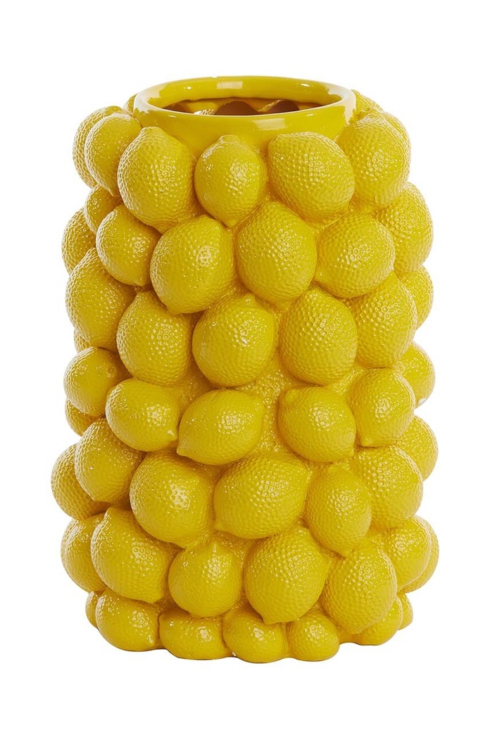 Dekorativna vaza Light & Living Lemon rumena 5845162