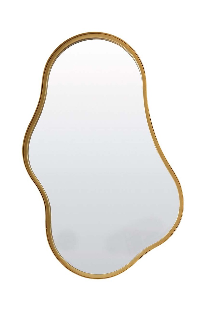 Stensko ogledalo Light & Living rumena 7316085