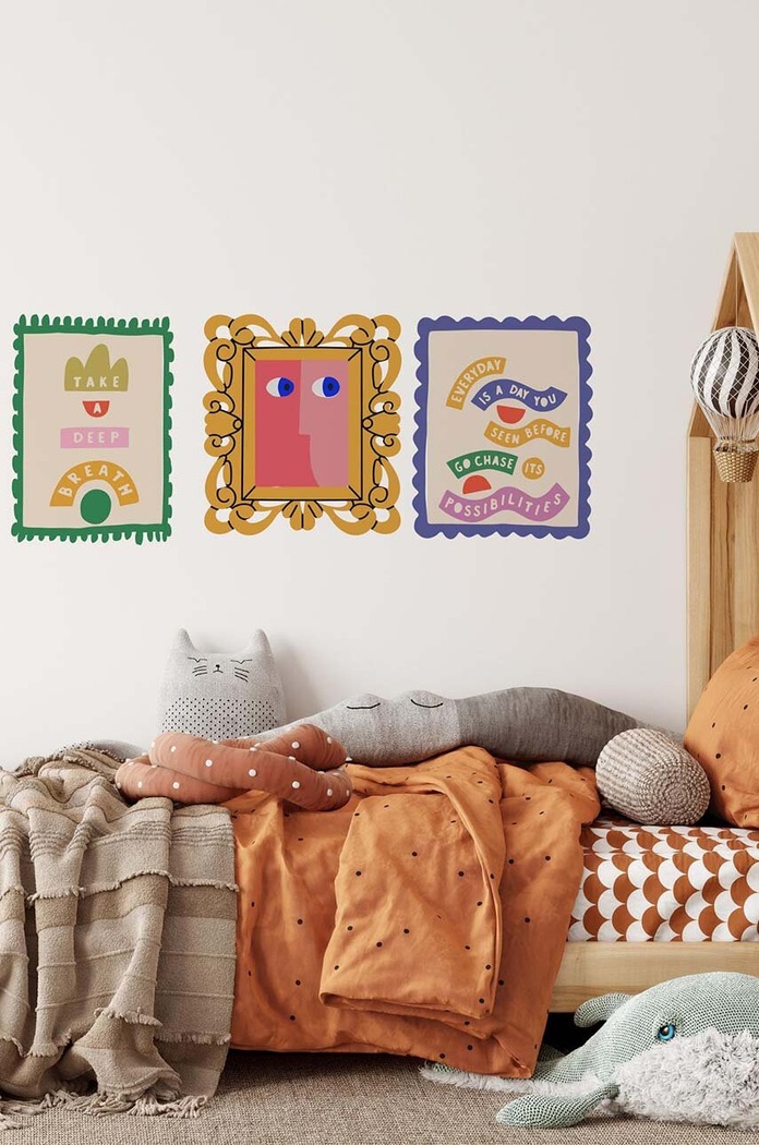 Little Nice Things Decoratiune de perete 3-pack 6039716 multicolor AA00