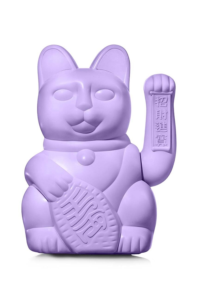 Декорация Donkey Lucky Cat Large фиолетовой 330547