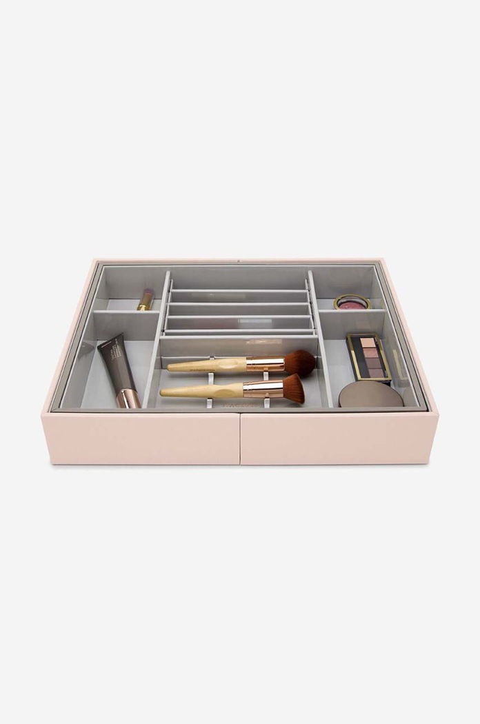 Stackers organizer na kosmetyki różowy 74544