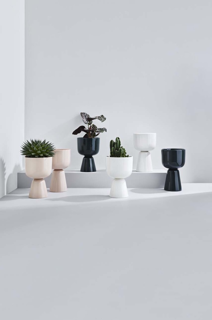 Γλάστρα Iittala Nappula 1052355 μπεζ
