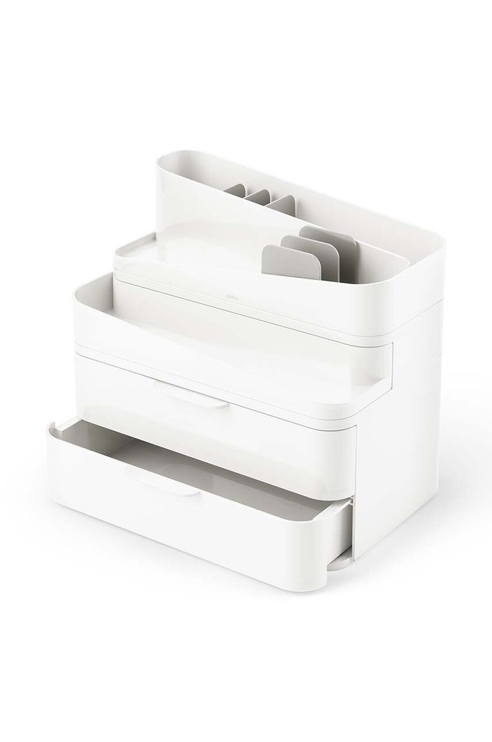 Organizér na kosmetiku Umbra Glam Large bílá 1019198.910