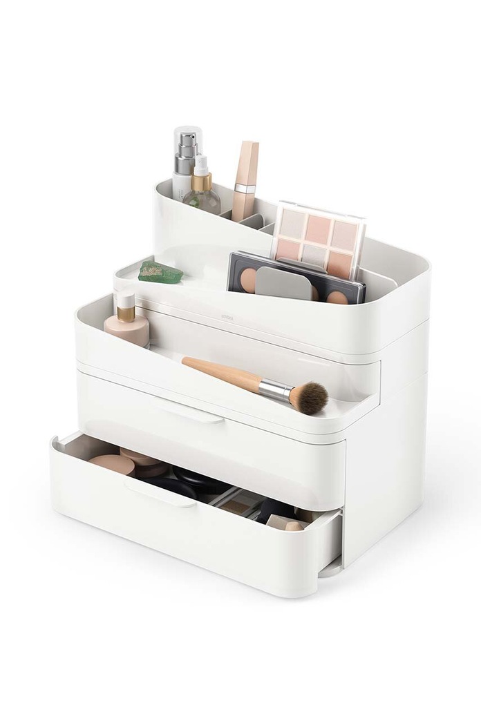 Organizér na kosmetiku Umbra Glam Large 1019198.910 bílá AA00