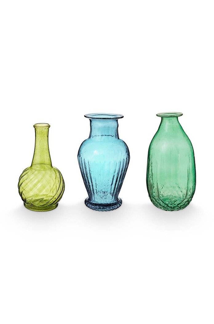 Pip Studio Zestaw wazonów dekoracyjnych 3-pack multicolor 51.102.050