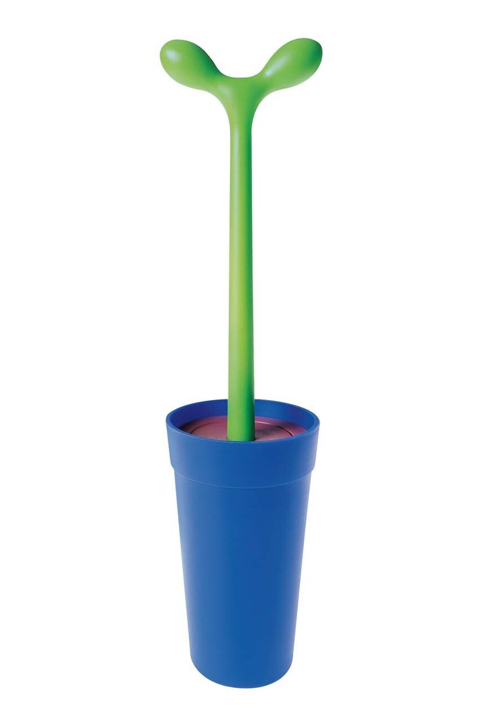 Straniščna krtača Alessi Merdolino pisana ASG04.AZ