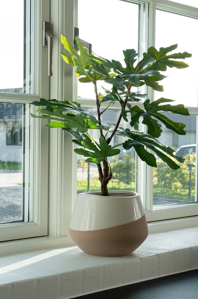 Всекидневна и спалня Изкуствено дърво в саксия House Nordic Fig tree 9501110 многоцветен